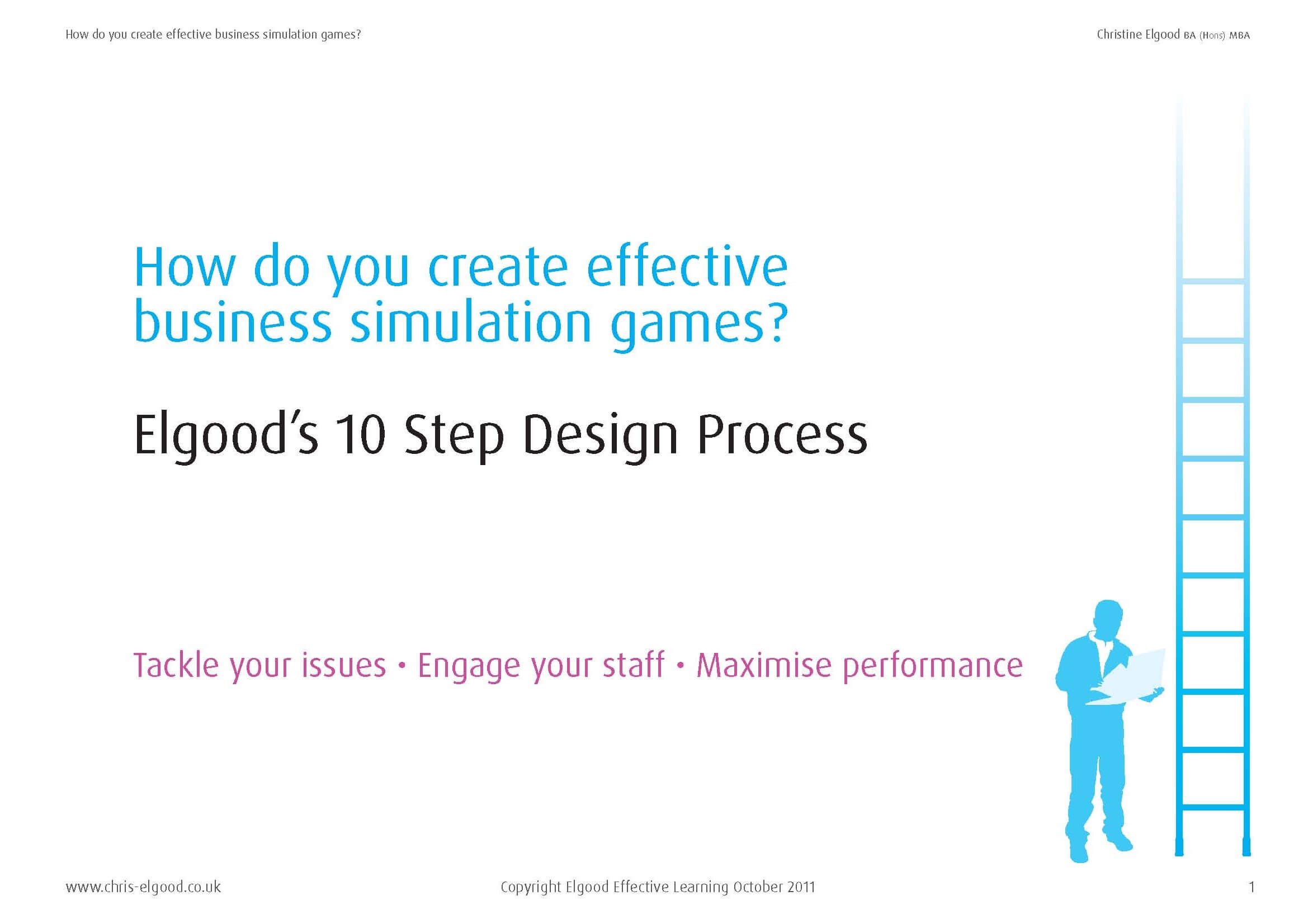 business simulation thesis